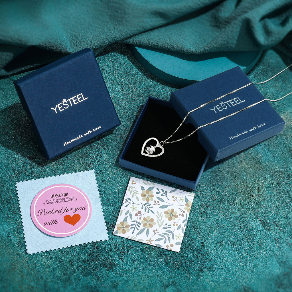 Iefil Graduation Gifts for Her 2026 College, 925 Sterling Silver Rose Heart December Tanzanite Blue Birthstone necklace for women, Inspirational Graduation High School Graduate Gift for Best Friend